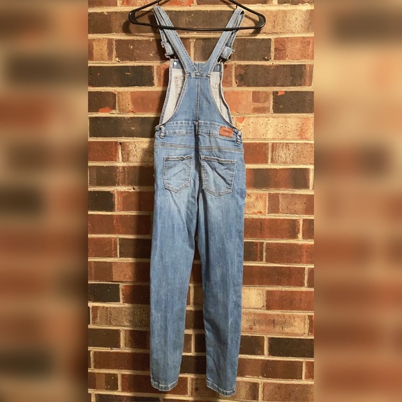 Zara Girl Denim Jumpsuit - Picture 5 of 8